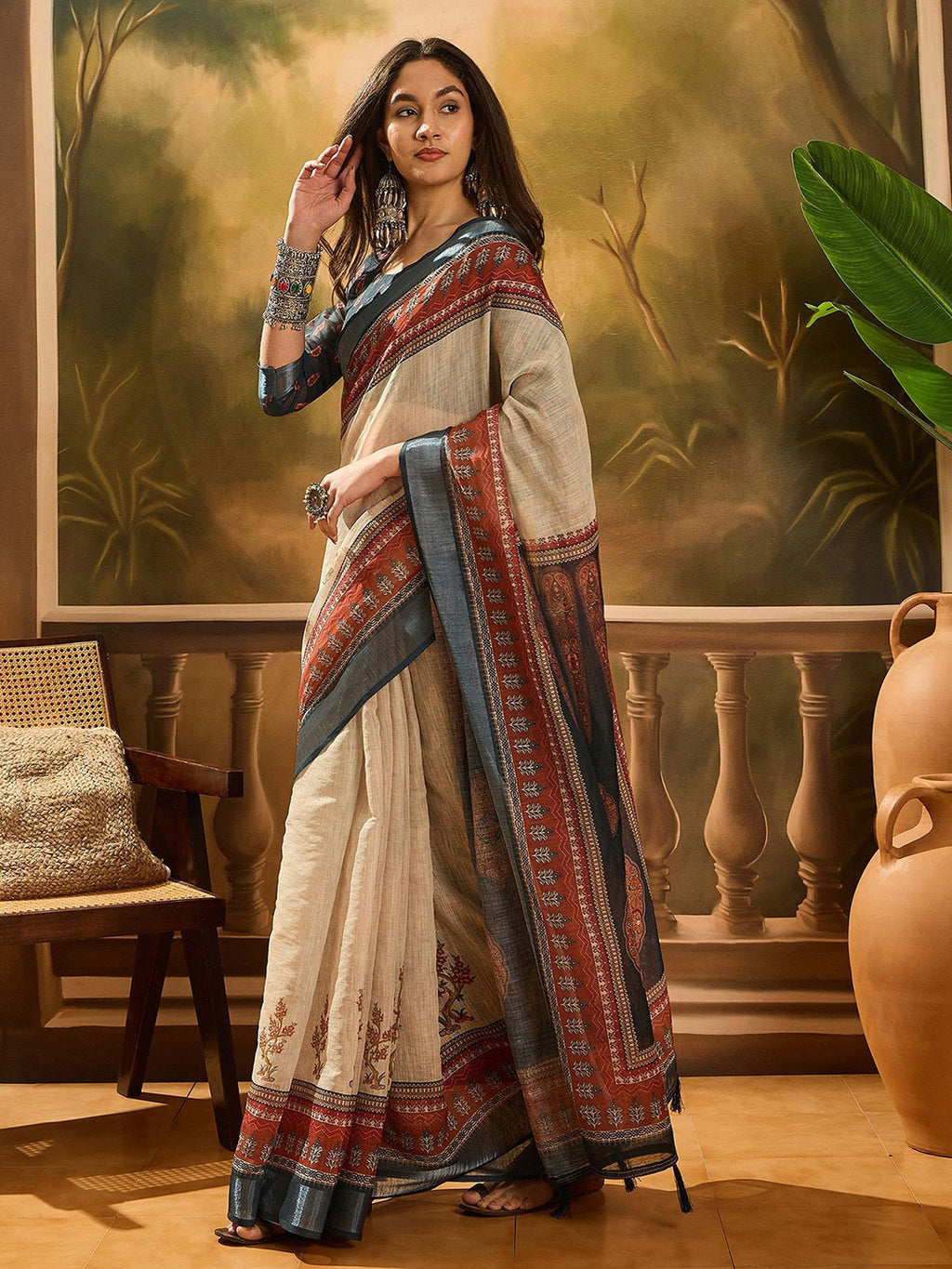 The Premium Cotton Saree Collection