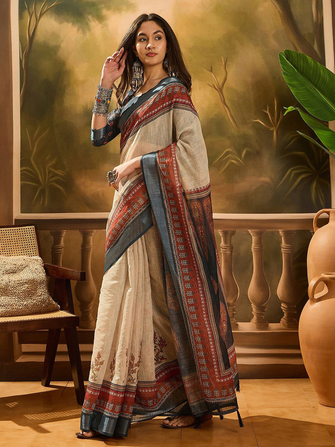 The Premium Cotton Saree Collection