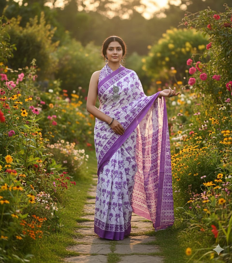 The Premium Cotton Saree Collection