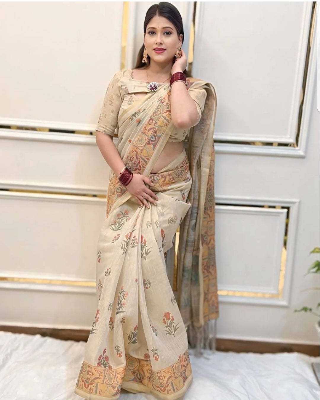 The Premium Cotton Saree Collection