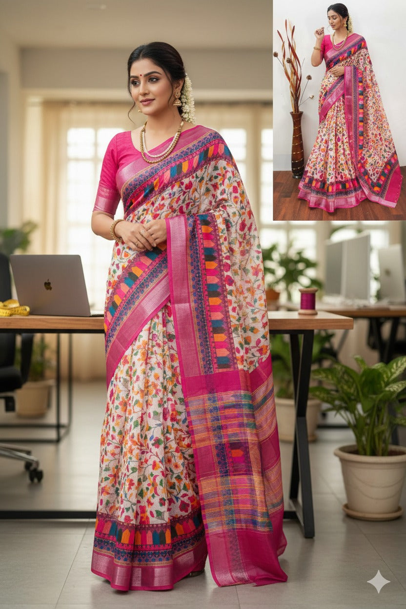 The Premium Cotton Saree Collection