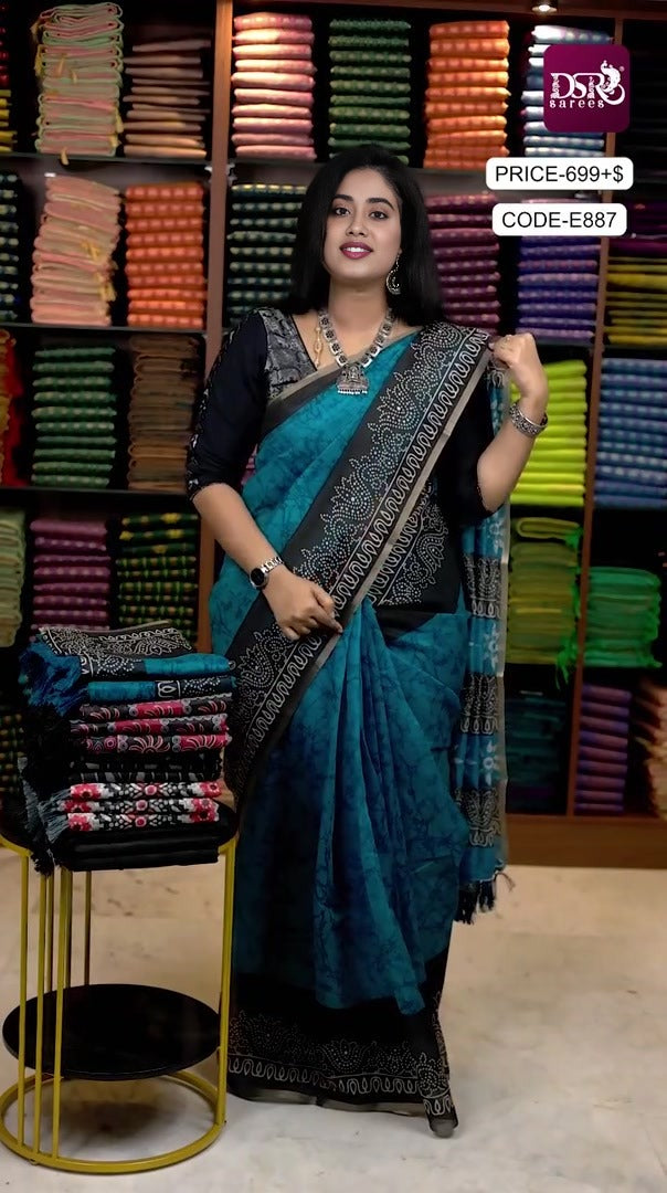 The Premium Cotton Saree Collection