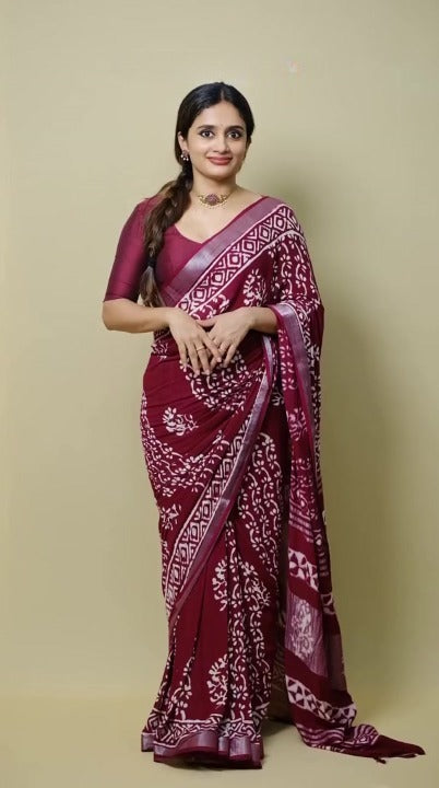 The Premium Cotton Saree Collection