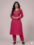 Anarkali Co-ord Set with Side Pockets
