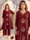 Pure Dabu Cotton Cord Set Collection (with Exquisite Embroidery Work)