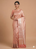 Premium Satin Shalu Saree – Elegant All-Over Jari Work