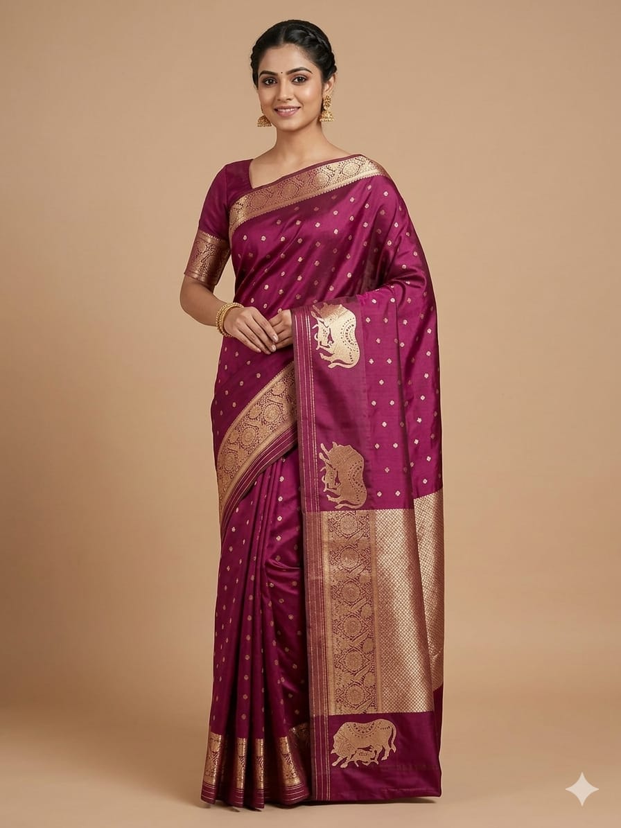 Premium Katpadar Saree Exclusive Collection