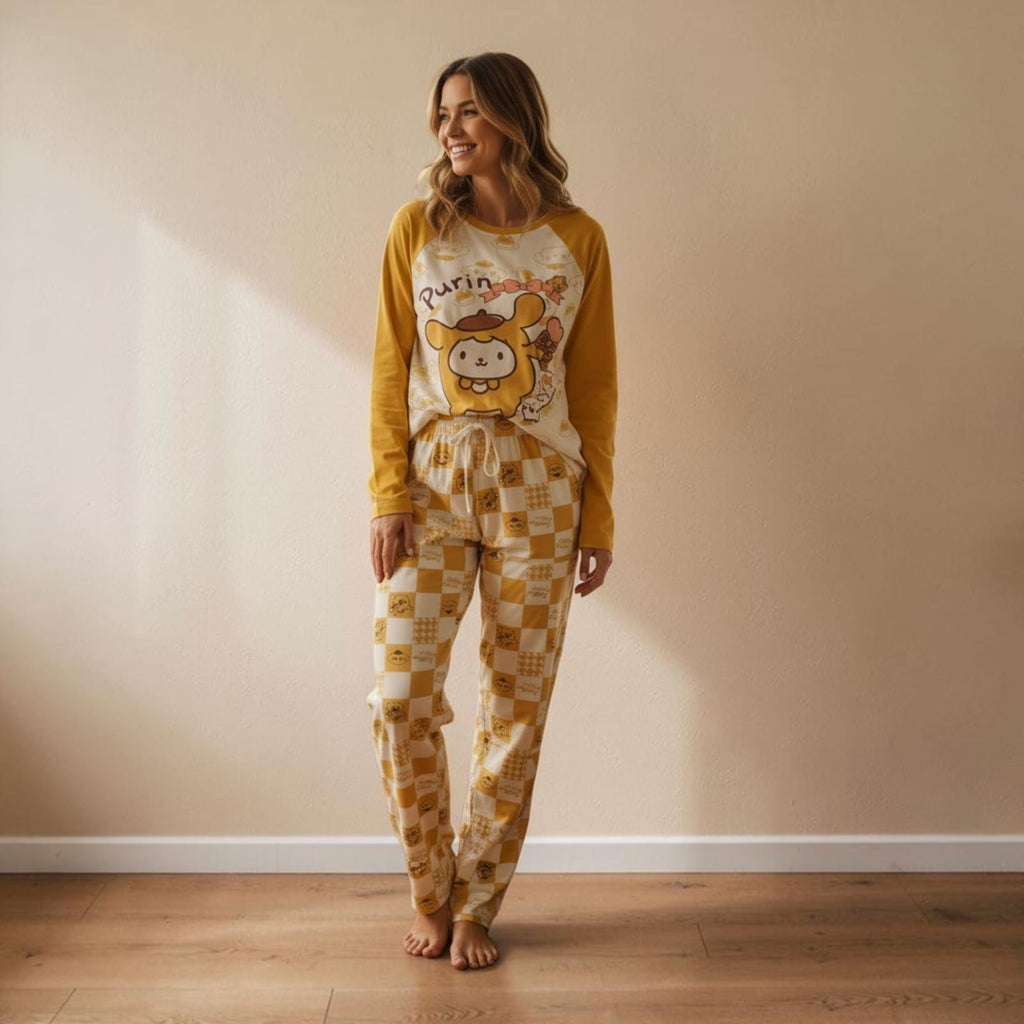 Korean Style Printed Co-Ord Set