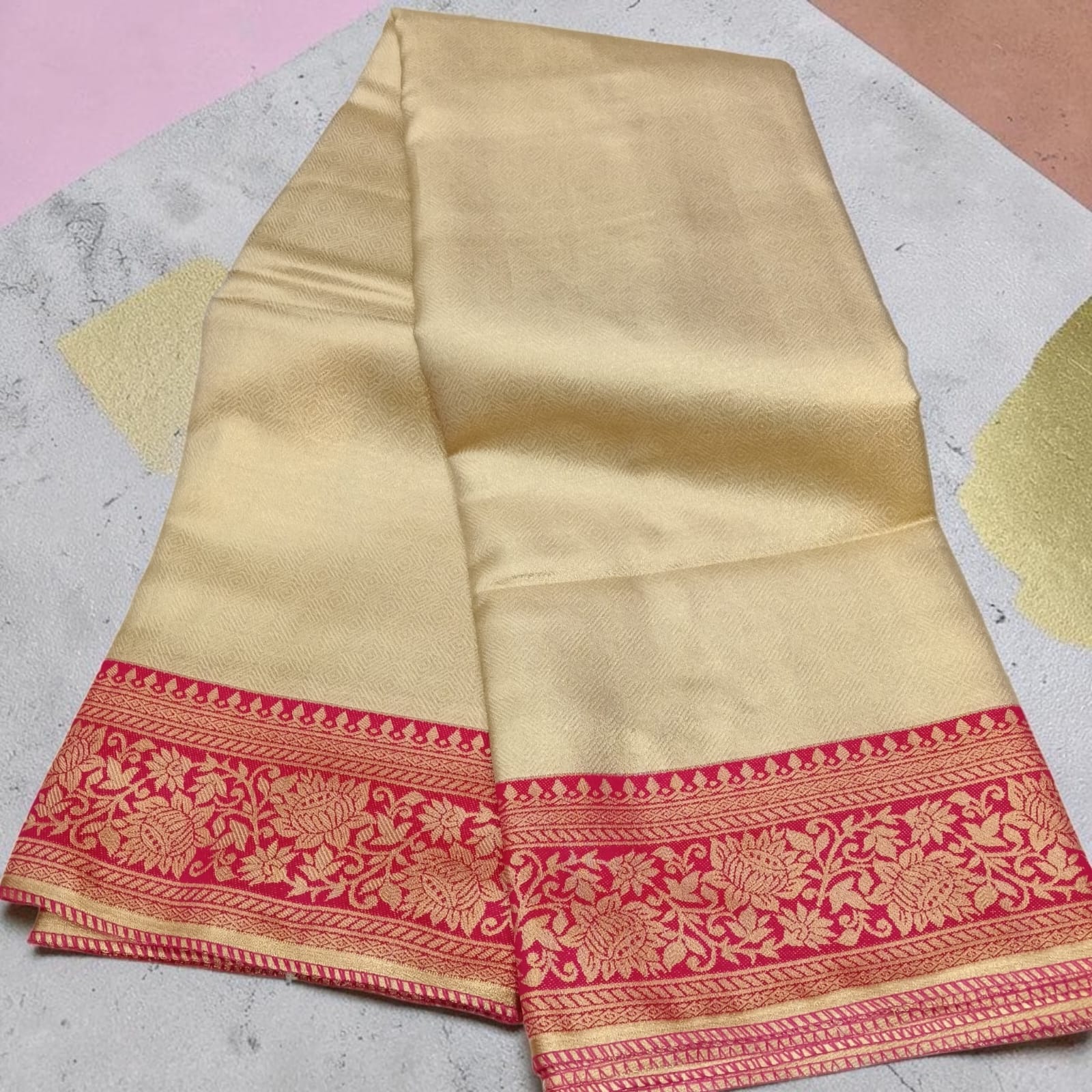 Sankalp Tissue Saree with Blouse Piece – Effortless Shimmer, Complete Elegance