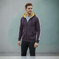 Diamond Touch Men's Zipper Sweat Hoodie
