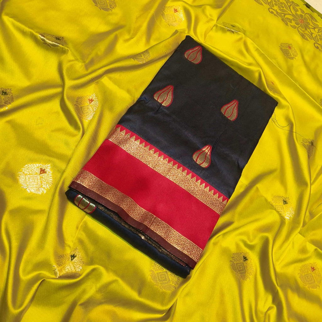 Modak Paithani Saree | Pure Silk Heritage Weave