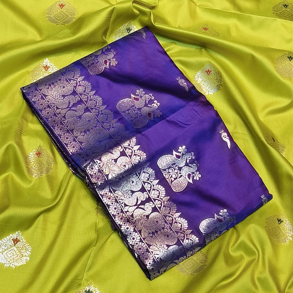 Peshwai Kattpadar Silk Saree