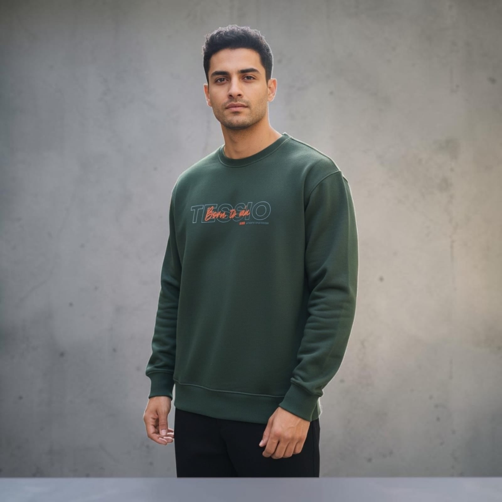 Siyarams Tesslo Born To Win Sweatshirt