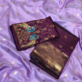 Kalanjali Chandrakala Aari Work Blouse Saree