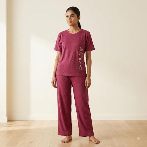 Korean Linen Co-ord Set for Women – Breezy Casual Two-Piece