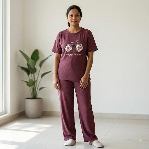Korean Linen Co-ord Set for Women – Breezy Casual Two-Piece