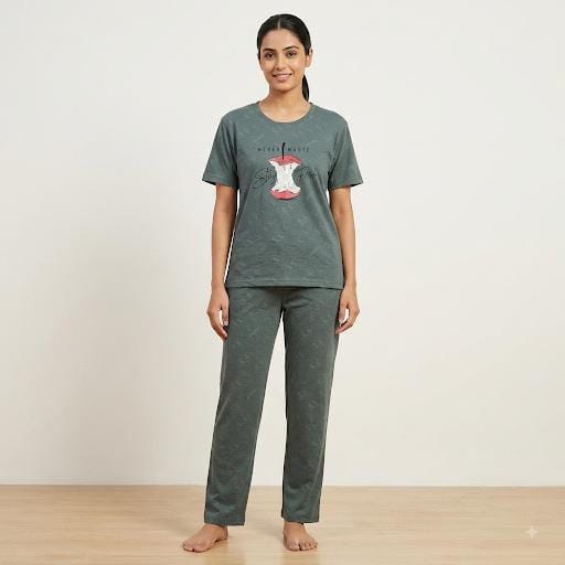 Korean Linen Co-ord Set for Women – Breezy Casual Two-Piece