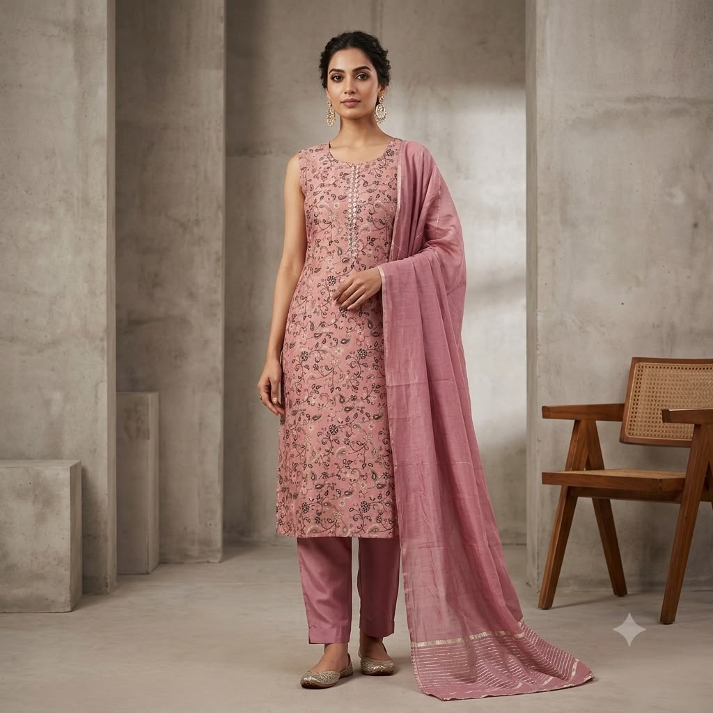 Kriva Churidar 3 Piece Set
