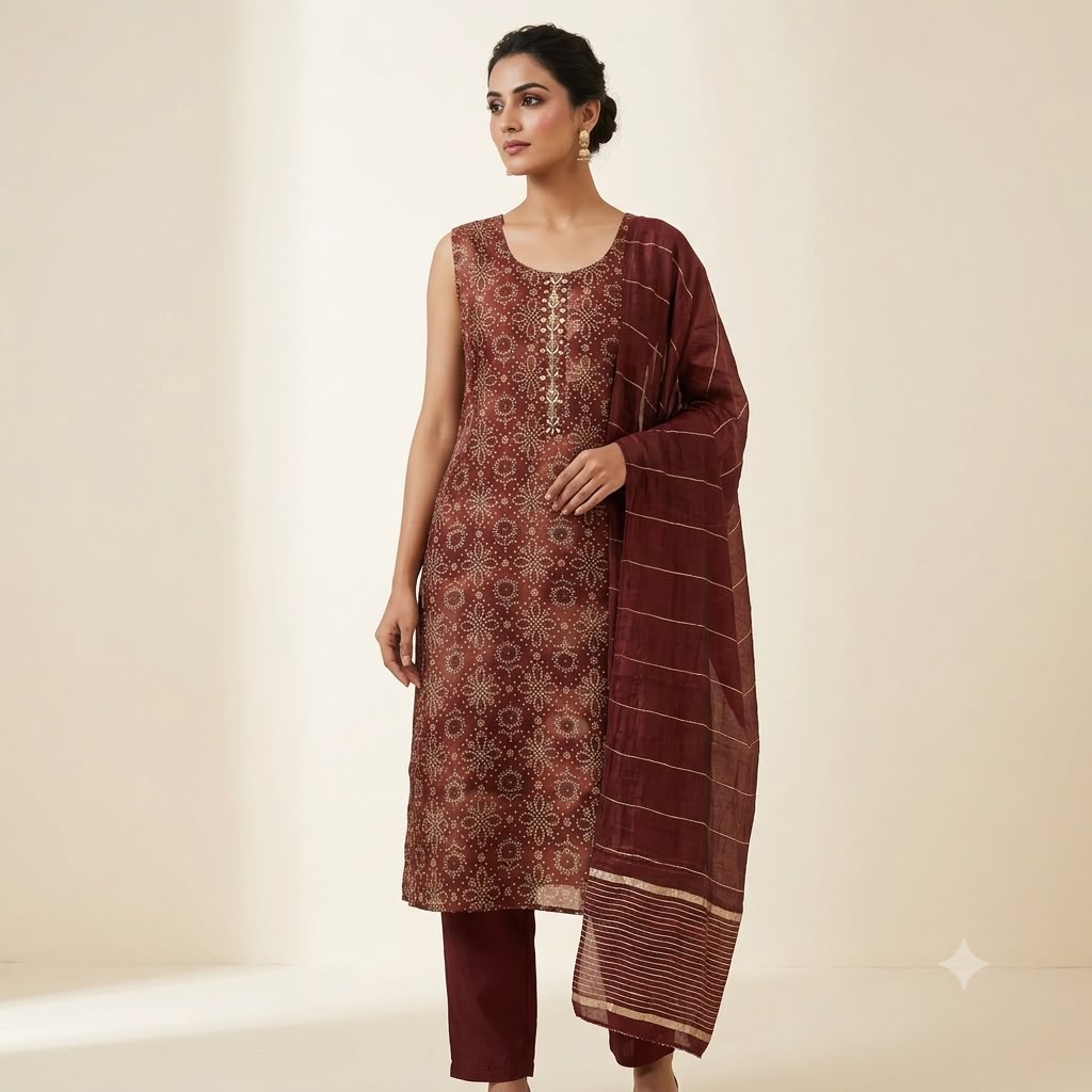 Kriva Churidar 3 Piece Set