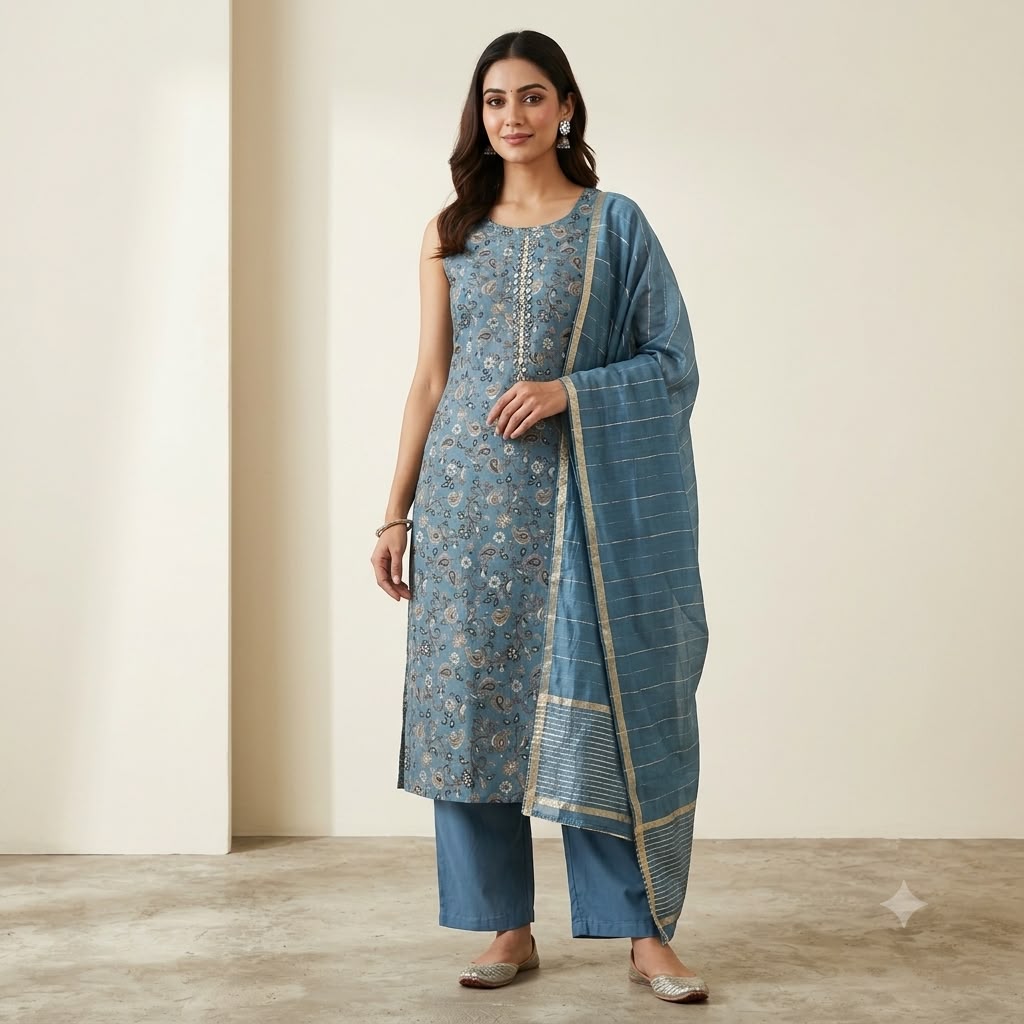 Kriva Churidar 3 Piece Set