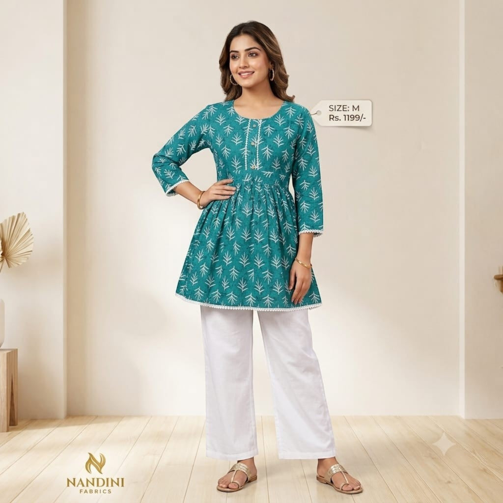 Premium Short Kurti – Women's Collection