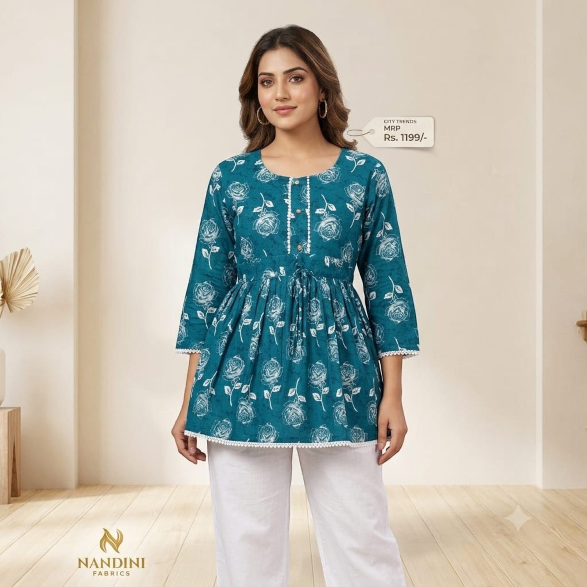 Premium Short Kurti – Women's Collection