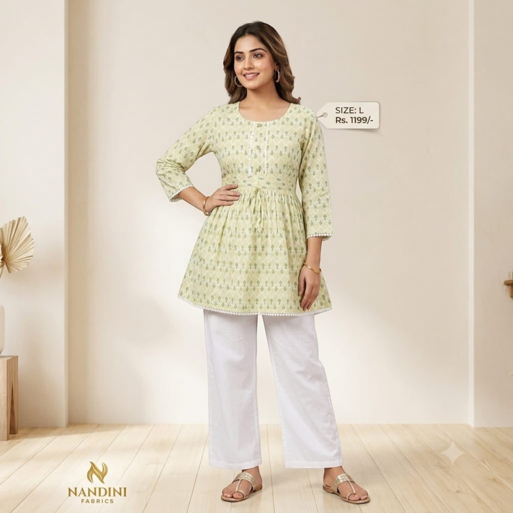 Premium Short Kurti – Women's Collection