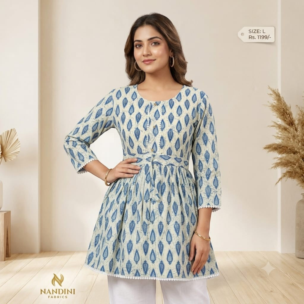 Premium Short Kurti – Women's Collection