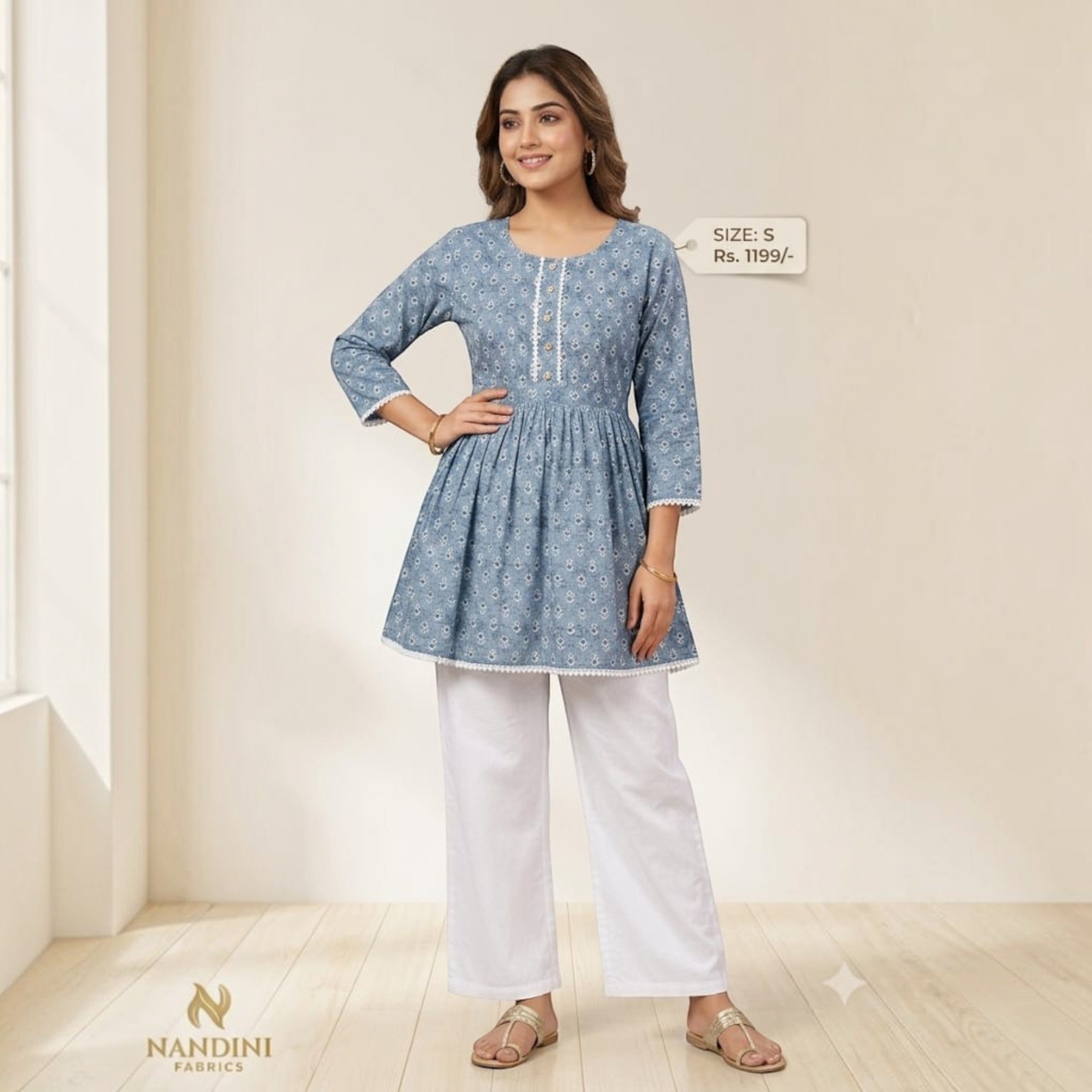 Premium Short Kurti – Women's Collection