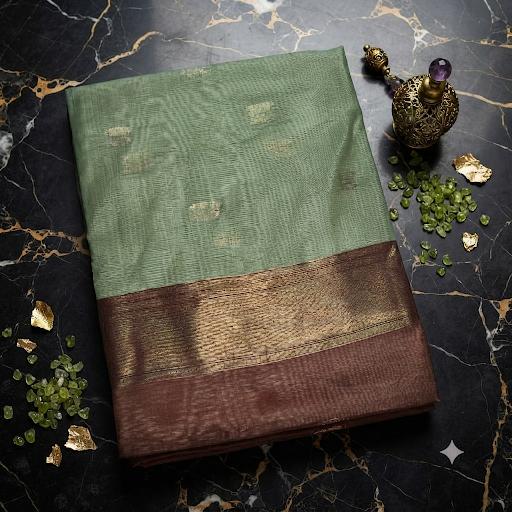Maheshwari Cotton Silk Saree