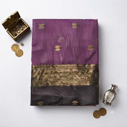 Maheshwari Cotton Silk Saree