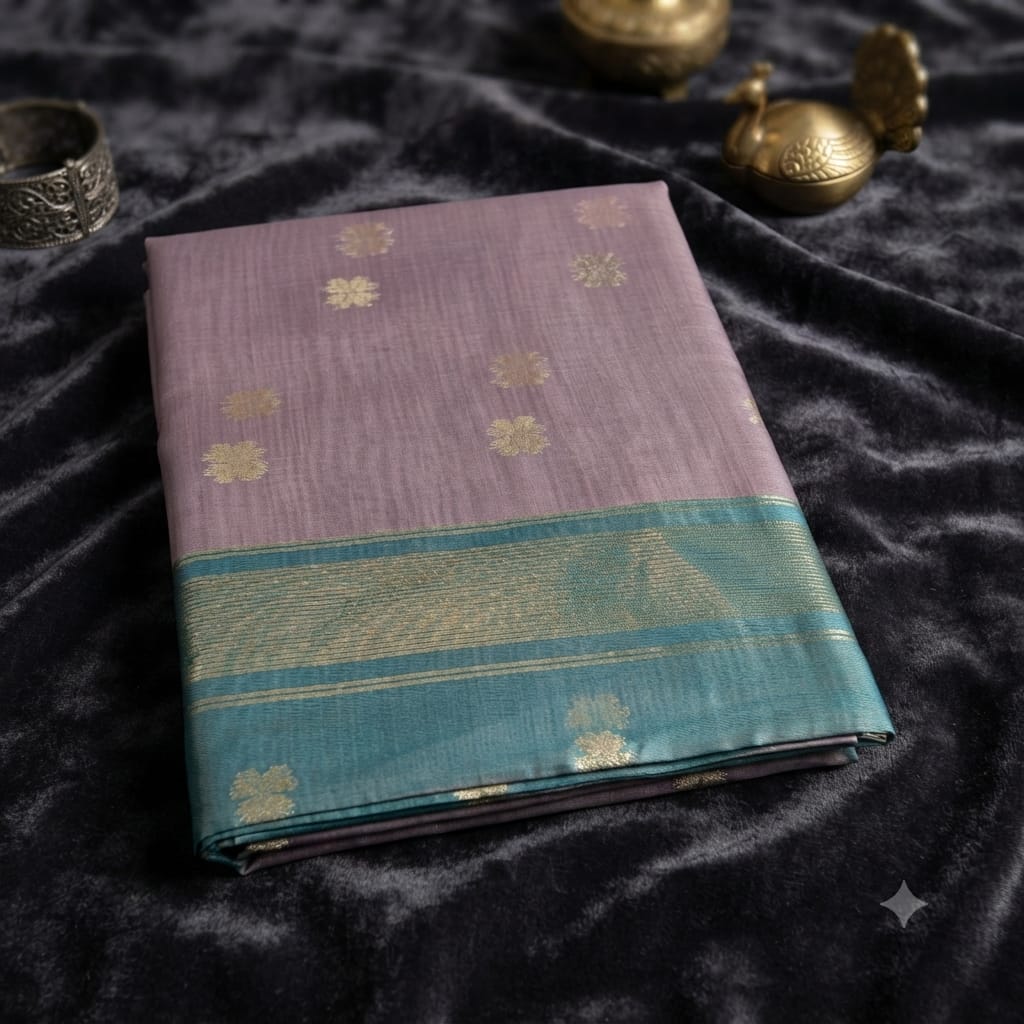 Maheshwari Cotton Silk Saree