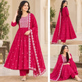Mull Chanderi Cotton Dress Set