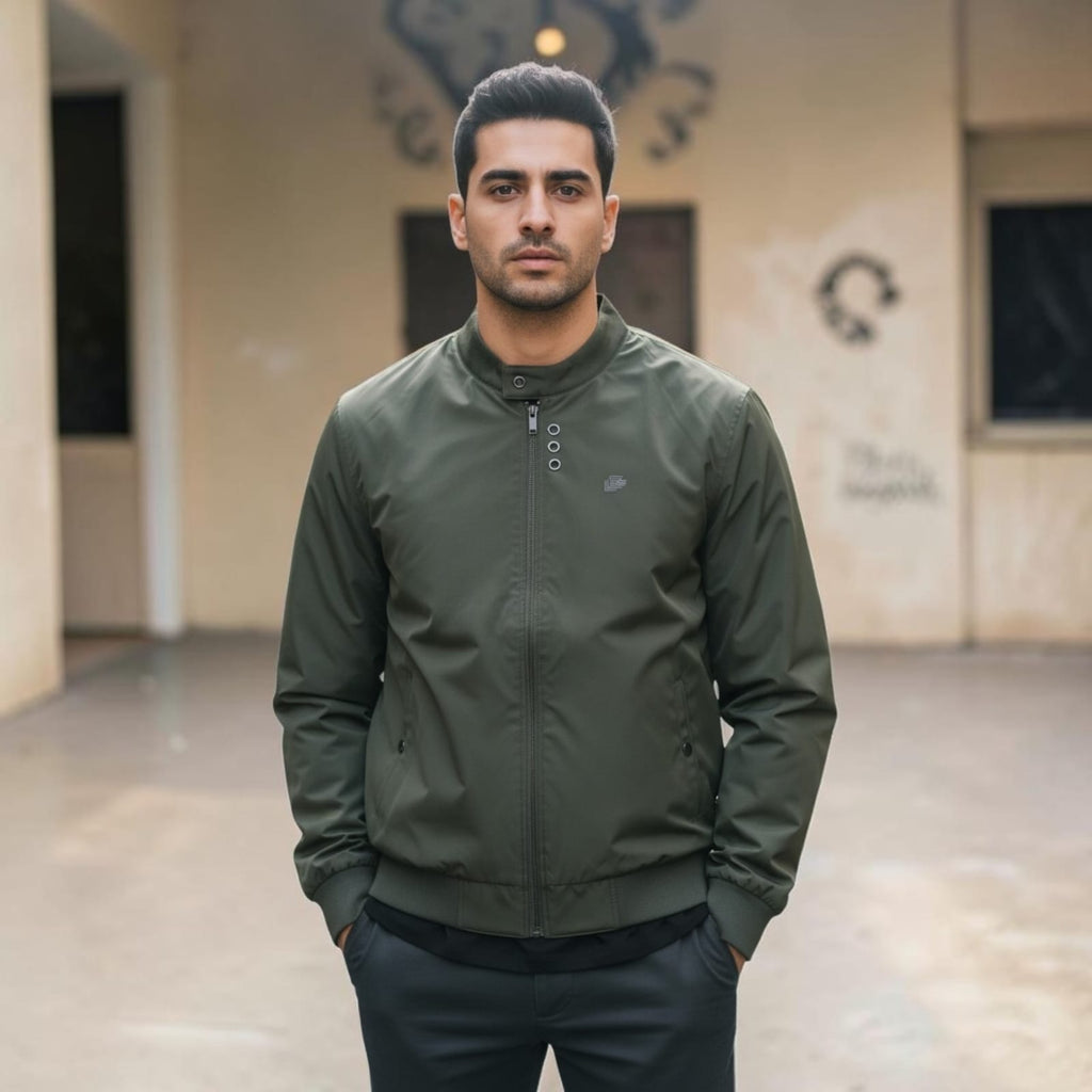 Men’s Classic Full-Zip Casual Jacket