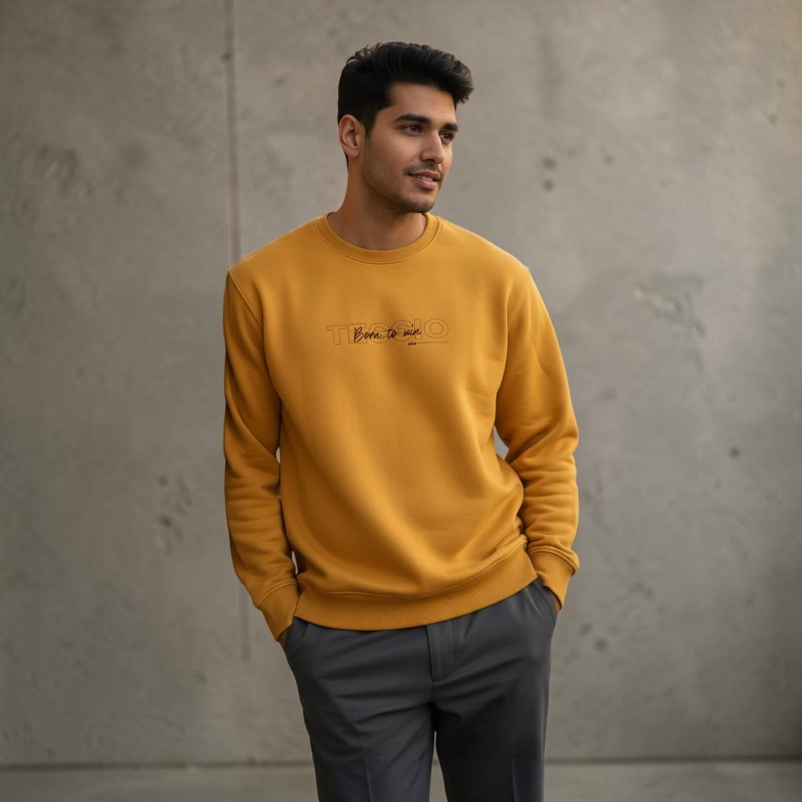 Siyarams Tesslo Born To Win Sweatshirt