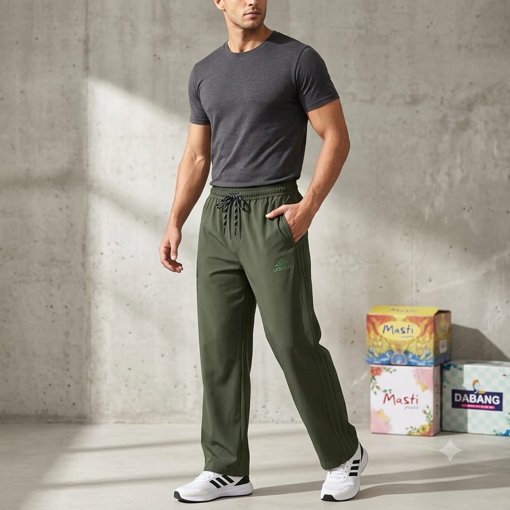 Straight Fit Track Pant | Men's Premium Active Wear