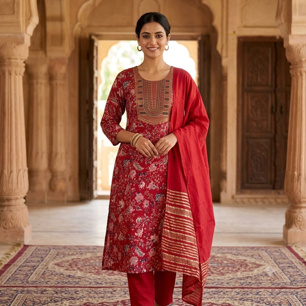 Kalki Molly Churidar Set