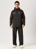 ZEEL Premium Men’s Raincot (Black) | Waterproof & Windproof JS702