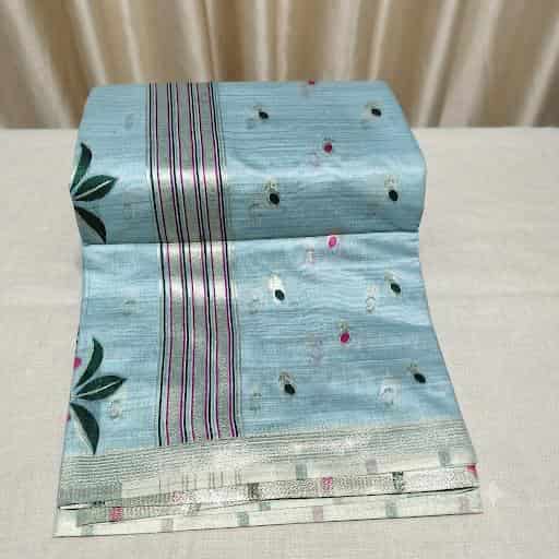 Traditional Jamdani Silk Saree