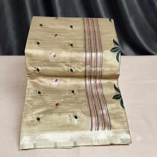 Traditional Jamdani Silk Saree