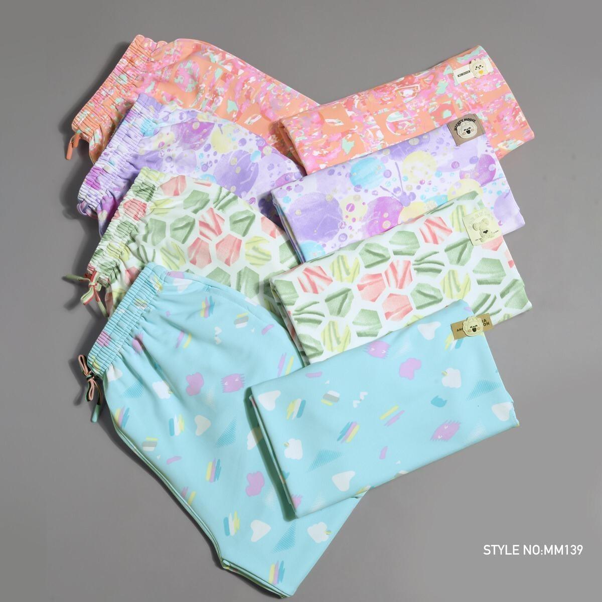City Center Mawa girls premium cord sets in assorted pastel prints made from soft imported looper fabric