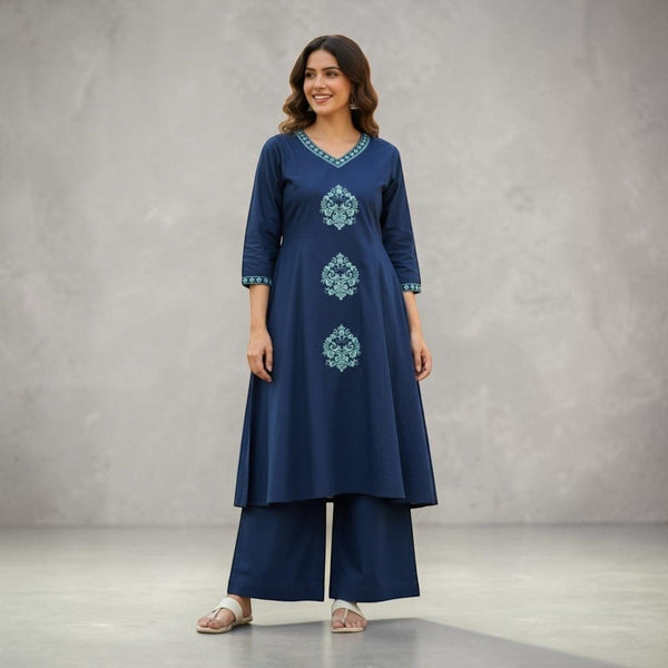 Pure Dabu Cotton Cord Set Collection (with Exquisite Embroidery Work)