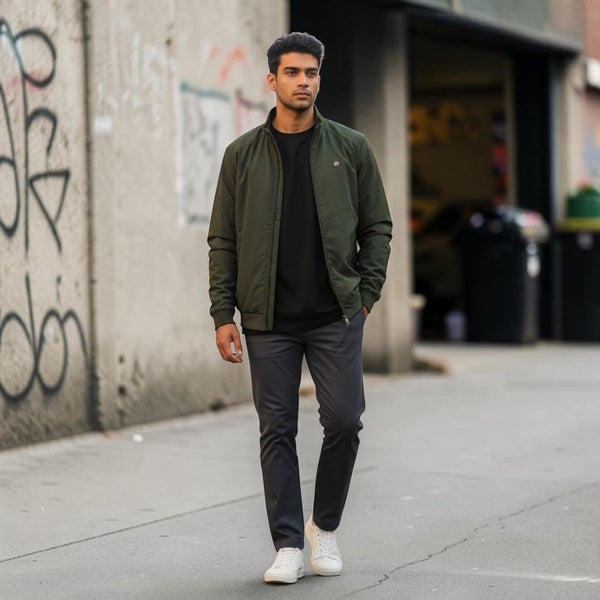Men's Biker Zipper Jacket Collection