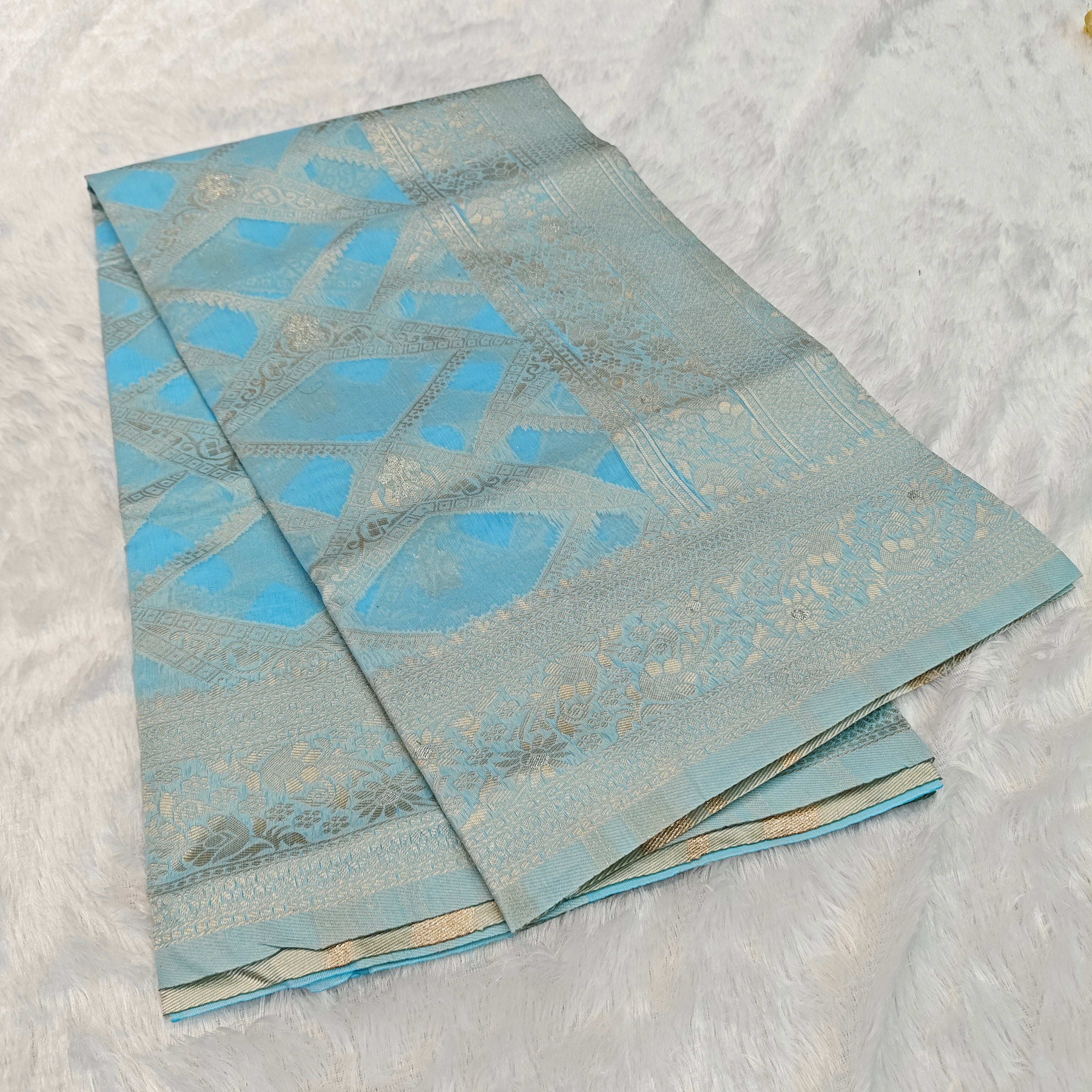 Stay cool and look radiant this season with our Summer Special Cotton Saree Collection. 1019