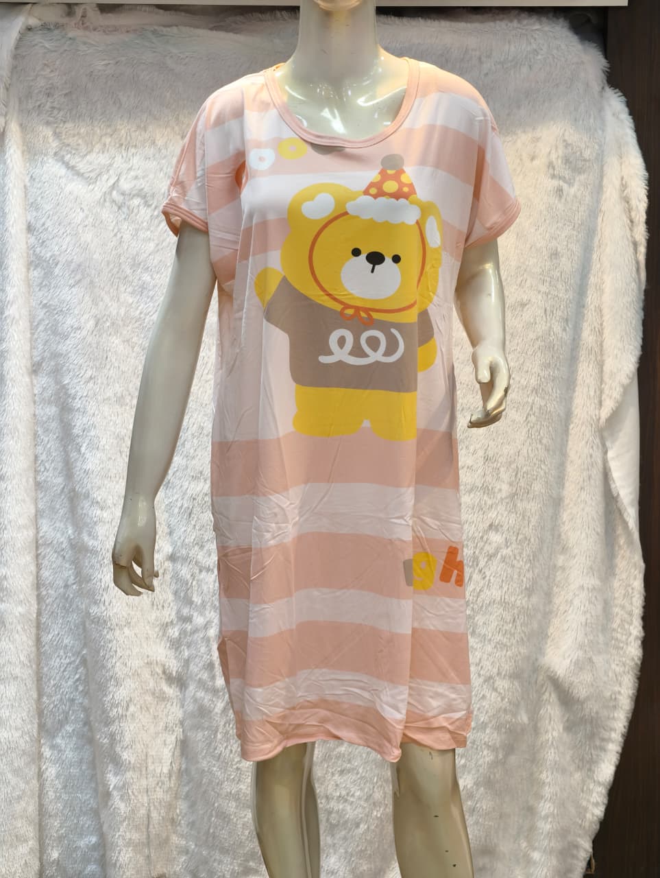 Womens Short One Piece – Korean Style Sleepwear 1007