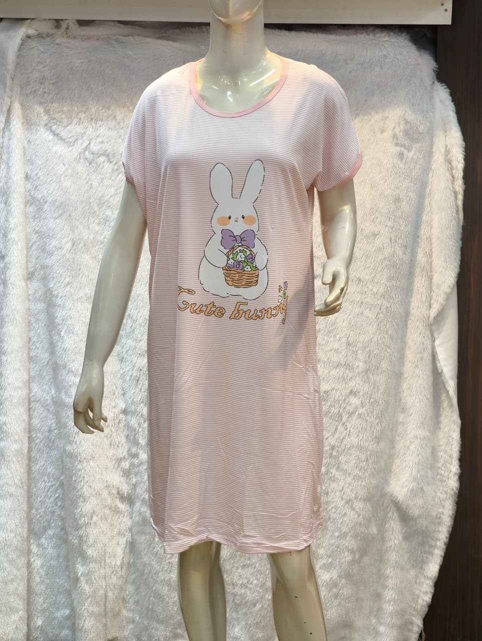 Womens Short One Piece – Korean Style Sleepwear 1007