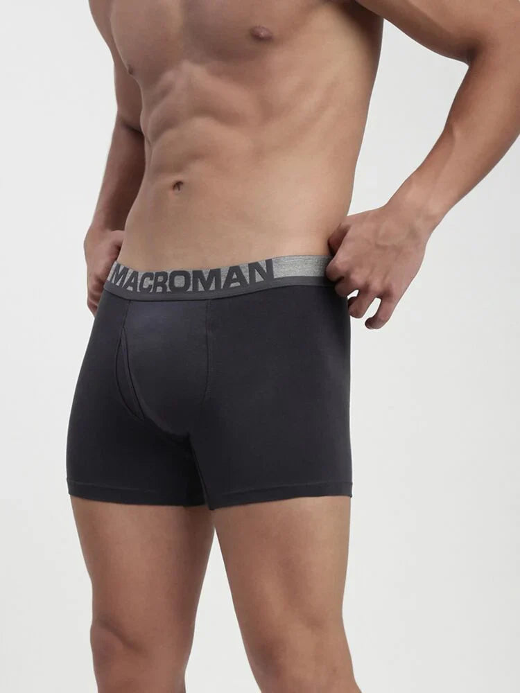 MACROMAN Men’s Cotton Spandex Long Trunk M596